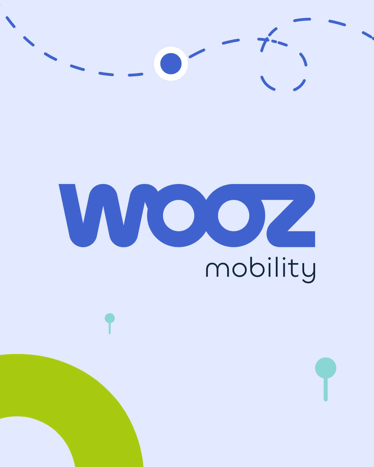 Logo mobilnej aplik&aacute;cie WOOZ mobility
